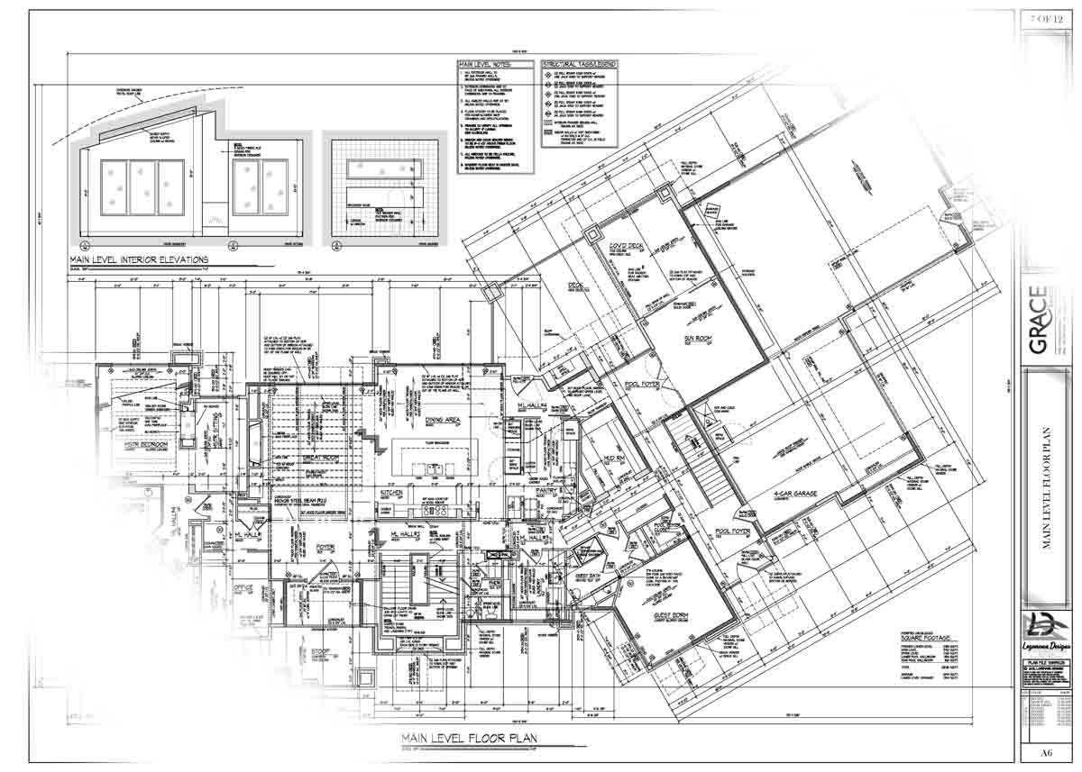 Main Level Floor Plan